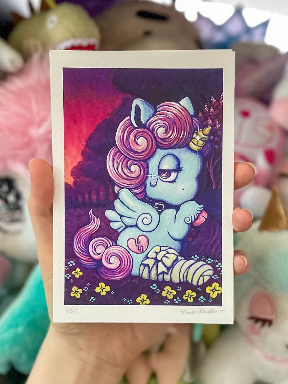 Fragile Aura Giclée Print | Candie Bolton